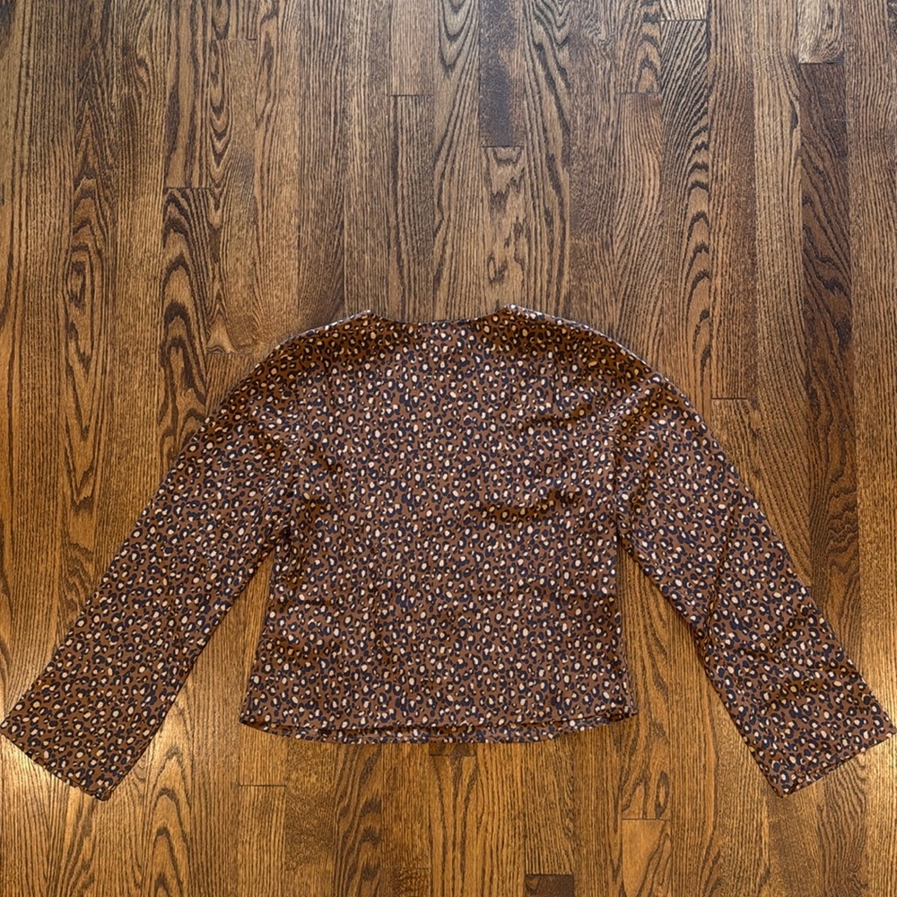 Sezane Leopard Print Blouse - Picture 7 of 13